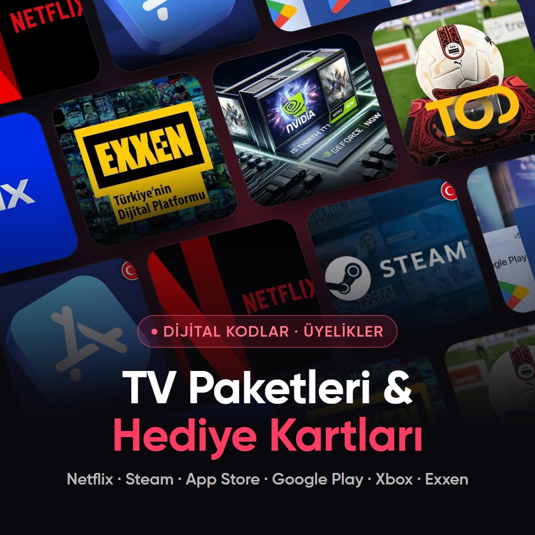 TV Paketleri & Hediye Kartları