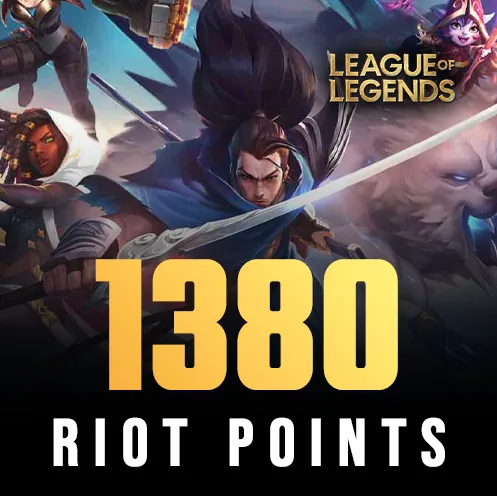 League of Legends 1380 RP