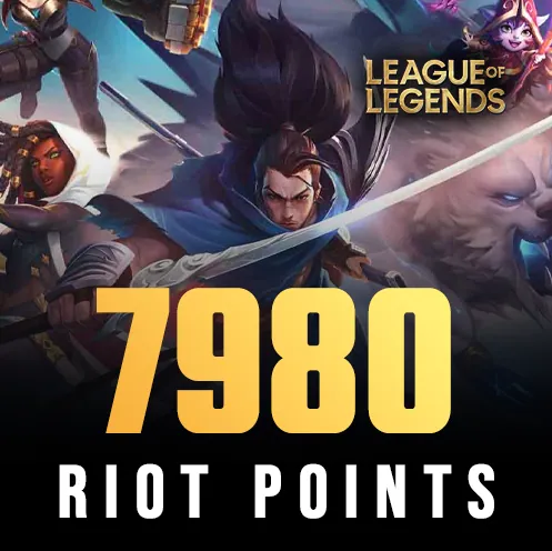 League of Legends 7980 RP