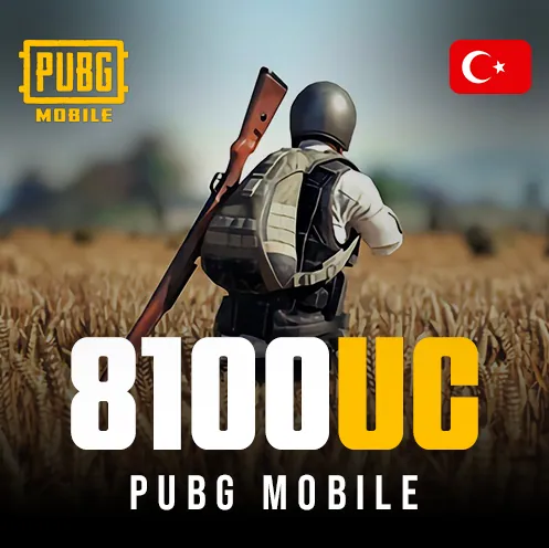 PUBG Mobile 8100 UC