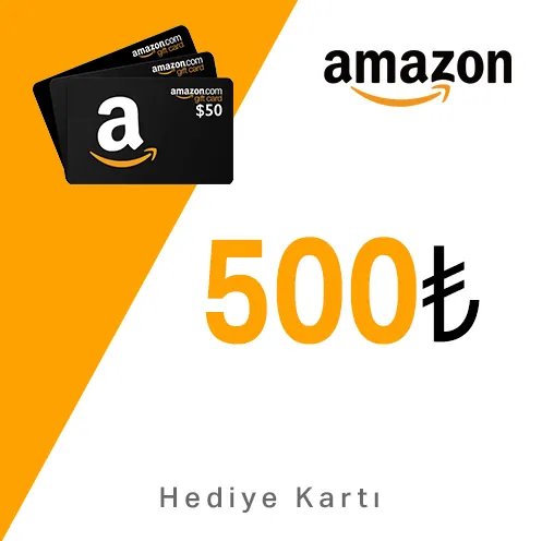 Amazon Hediye Kartı 500 TL
