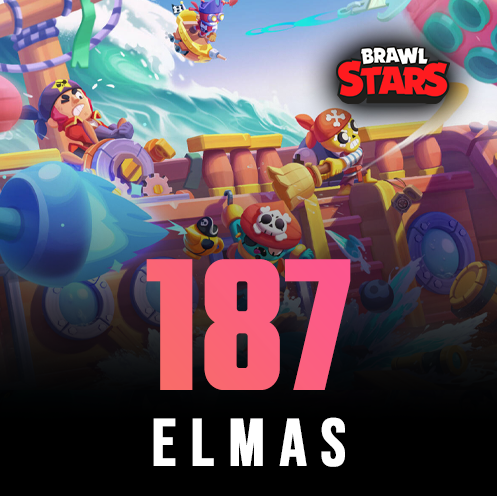 Brawl Stars 187 Elmas