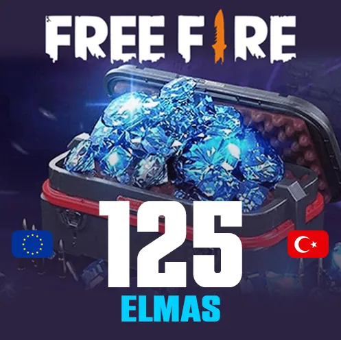 Free Fire 100 + 25 Elmas
