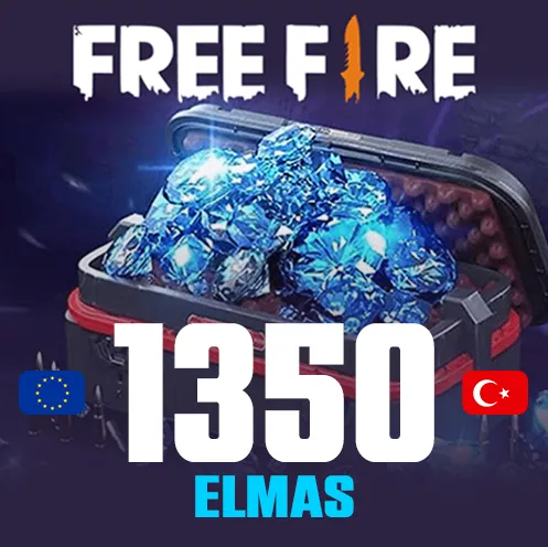 Free Fire 1080 + 270 Elmas
