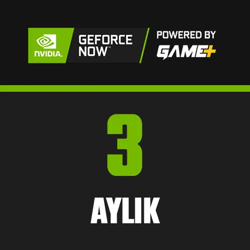 GeForce Now Game+ 3 Aylık