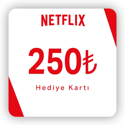 Netflix Hediye Kartı 250 TL