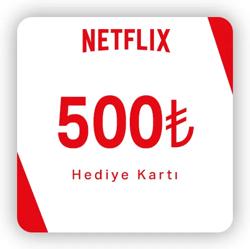 Netflix Hediye Kartı 500 TL