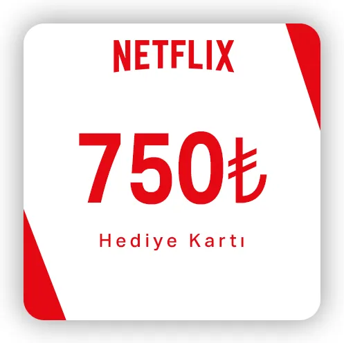 Netflix Hediye Kartı 750 TL