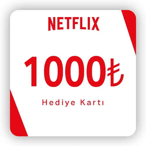 Netflix Hediye Kartı 1000 TL