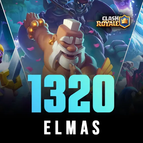 Clash Royale 1320 Elmas