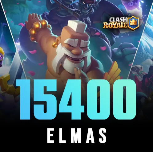 Clash Royale 15400 Elmas