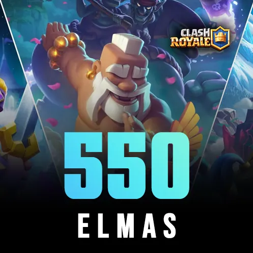 Clash Royale 550 Elmas