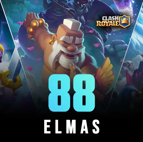 Clash Royale 88 Elmas